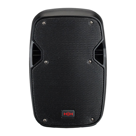 HH VRE8AG2 Full Range Speaker Bundle with Shure mic and cable