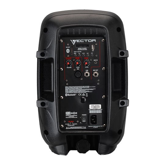 HH VRE8AG2 Full Range Speaker Bundle with Shure mic and cable : image 3
