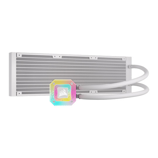 Corsair iCUE H150i ELITE CAPELLIX XT White 360mm Intel/AMD Refurbished CPU Liquid Cooler : image 3