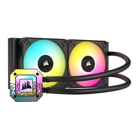 Corsair iCUE H100i ELITE CAPELLIX XT 240mm Intel/AMD Refurbished CPU Liquid Cooler Corsair iCUE H100i ELITE CAPELLIX XT 240mm Intel/AMD Refurbished CPU Liquid Cooler