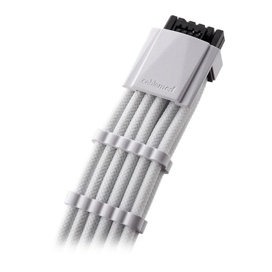 CableMod Pro ModMesh 12VHPWR StealthSense Cable Extension Kit (White) : image 3