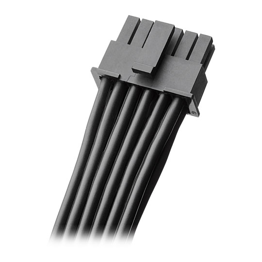 CableMod Basics E-Series 60cm Black 12VHPWR StealthSense PCI-e Cable for EVGA