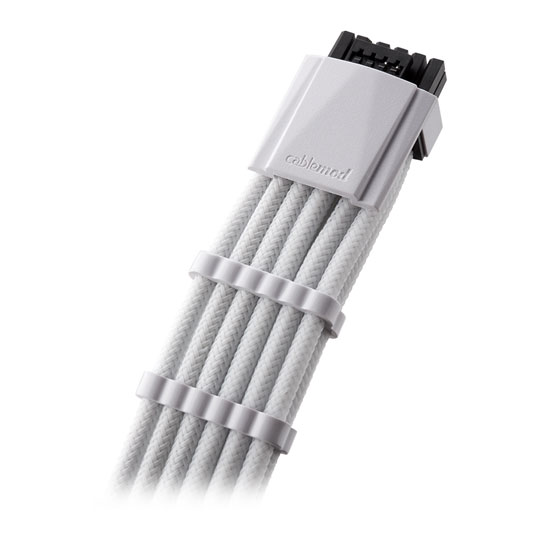 CableMod RT-Series Pro White Sleeved 12VHPWR StealthSense PCI-e Cable for ASUS/Seasonic/Phanteks