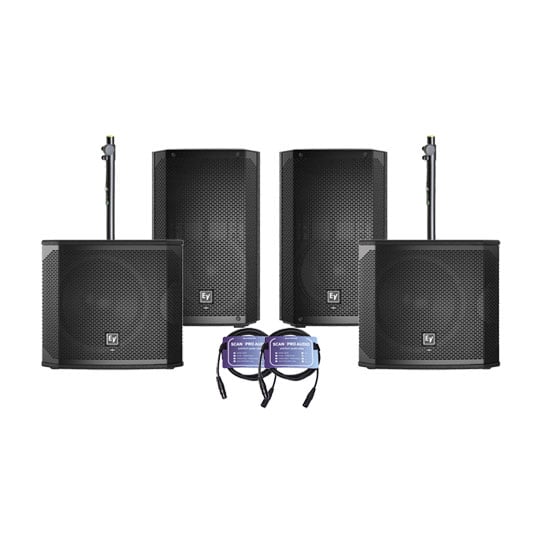 Electrovoice - ELX200-10P-EU10" Powered Speakers & 12" Subs
