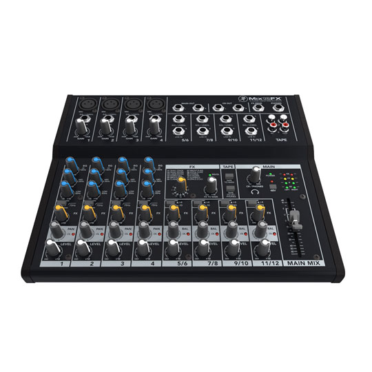 (Open Box) Mackie - Mix12FX 12 Channel Compact Mixer With Effects