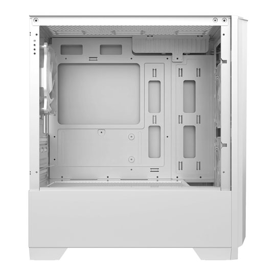 CiT Level 2 White Mesh Micro-ATX PC Case : image 2