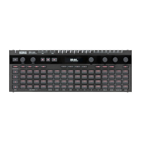 (Open Box) Korg SQ-64 4-track 64-step CV/MIDI sequencing