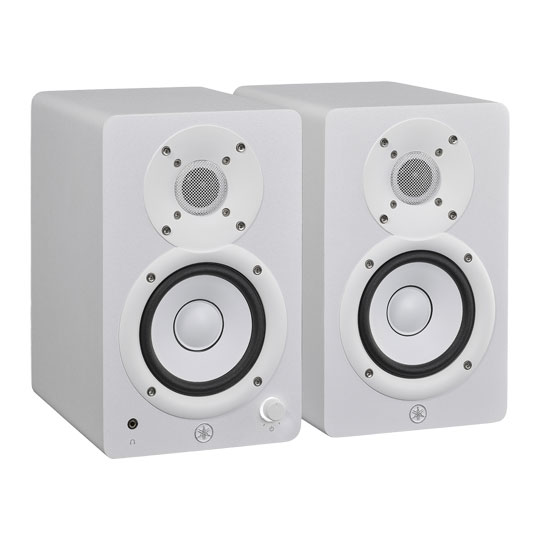 Yamaha HS4 Monitors - White (Pair)