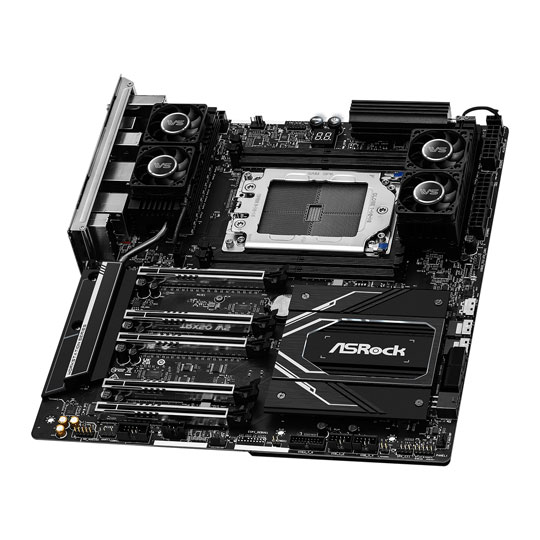 ASRock Threadripper 7000 Pro TRX50 WS PCIE 5.0 eATX Motherboard LN142672 90 MXBN40 A0UAYZ SCAN UK