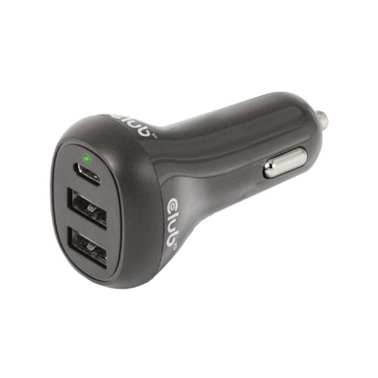 Club3D CAC-1921 In Car 36W USB Type C/A Charger