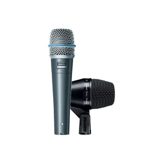Shure PGA 52 + Beta 57A Mic Bundle