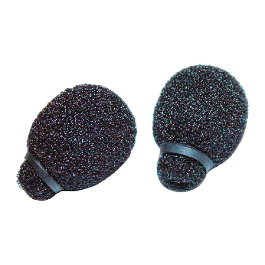 Rycote Miniature Black Lavalier Foam (2 Pack)