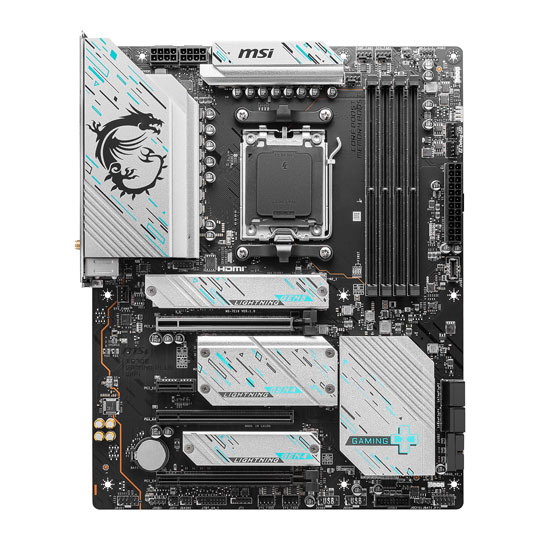 MSI AMD X670E GAMING PLUS WIFI DDR5 ATX Motherboard : image 2