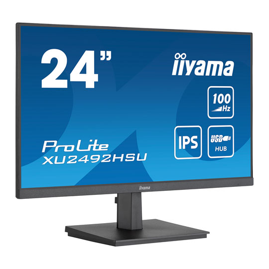 iiyama ProLite XU2492HSU-B6 24" Full HD 100Hz FreeSync IPS Monitor