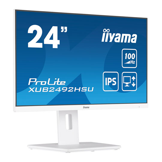 iiyama ProLite XUB2492HSU-W6 24" Full HD 100Hz FreeSync IPS Monitor