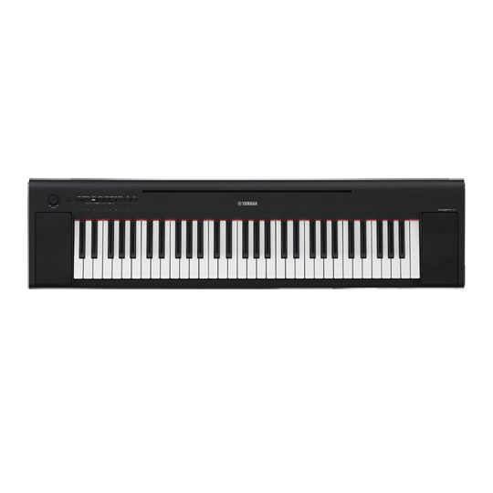 Yamaha NP-15 Piaggero Portable Piano-Style Keyboard - Black