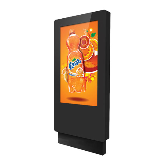 Allsee 55" Freestanding Outdoor PCAP Multi-Touch Screen Poster