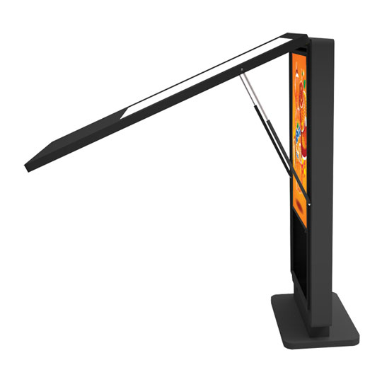 Allsee 55" Freestanding Outdoor PCAP Multi-Touch Screen Poster