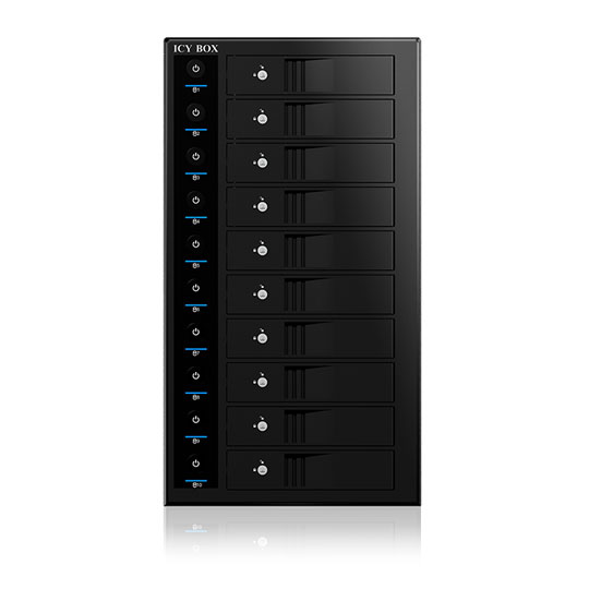 Open Box External 10 Bay HDD Single System from Icy Box IB-3810U3 : image 3