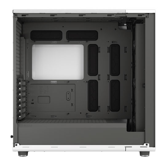 Fractal North XL Chalk White Mesh Side Panel Mid Tower PC Case : image 2