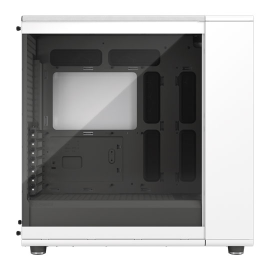 Fractal North XL Chalk White Clear Tint Tempered Glass Mid Tower Case