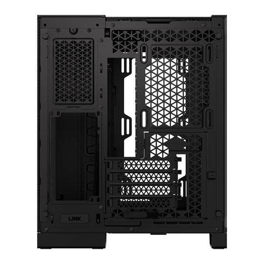 Corsair 2500D Airflow Black Dual Chamber Tempered Glass Micro ATX PC Case : image 4