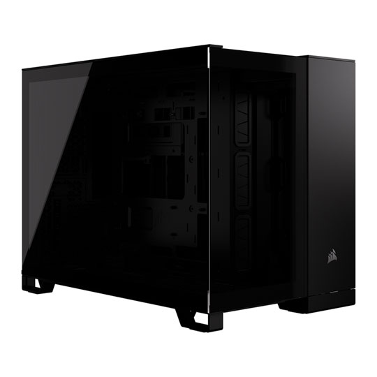 Corsair 2500X Black Dual Chamber Tempered Glass Micro ATX PC Case