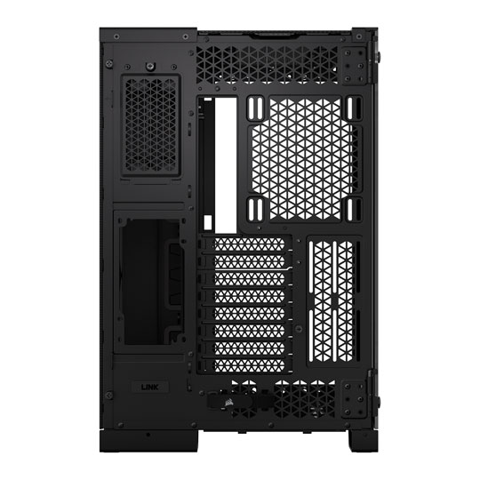 Corsair 6500X Black Dual Chamber Tempered Glass Mid Tower PC Case : image 4