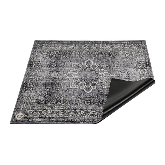 DRUMnBASE Vintage Persian Drum Stage Rug Grey - 185x160cm