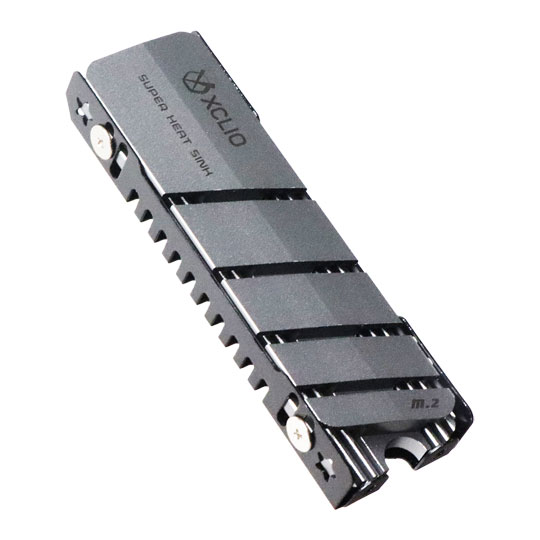 Xclio Cold-Fish Pro M.2 22x80 Performance Aluminum Passive SSD Cooler PC/PS5 : image 4