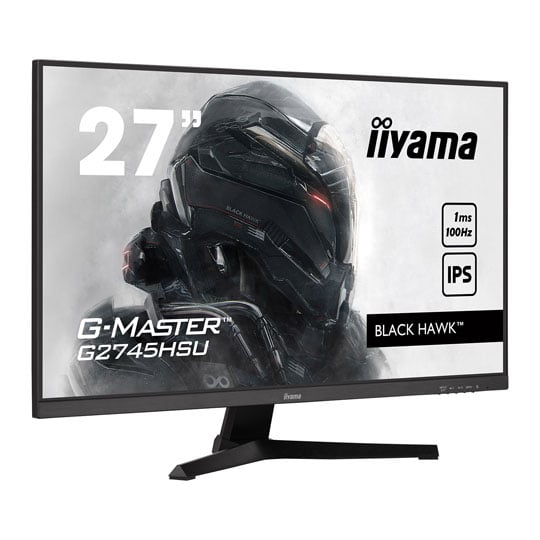 iiyama 27" G-MASTER G2745HSU-B1 Full HD 100Hz Slim FreeSync IPS Gaming Monitor with Speakers : image 2