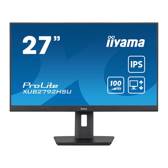 iiyama ProLite XUB2792HSU-B6 27" Full HD 100Hz FreeSync IPS Monitor