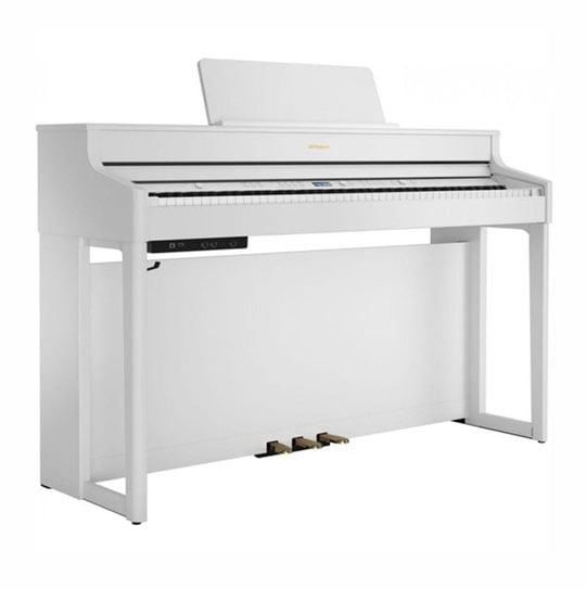 Roland HP702 Digital Upright Piano White