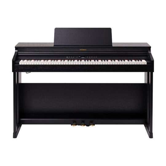Roland RP701 Digital Upright Piano, Contemporary Black
