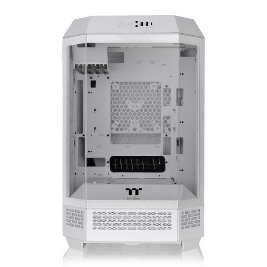 Thermaltake The Tower 300 Snow White Micro Tower Tempered Glass PC Gaming Case