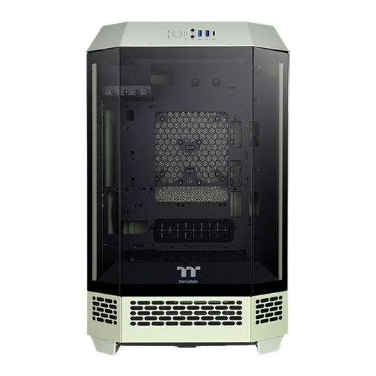 Thermaltake The Tower 300 Matcha Green Micro Tower Tempered Glass PC Gaming Case