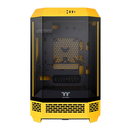 Thermaltake The Tower 300 Bumblebee Micro Tower Tempered Glass PC Gaming Case