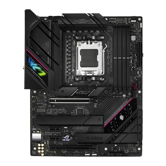 AMD Ryzen 7 7800X3D CPU + ASUS ROG Strix B650E-F GAMING WIFI