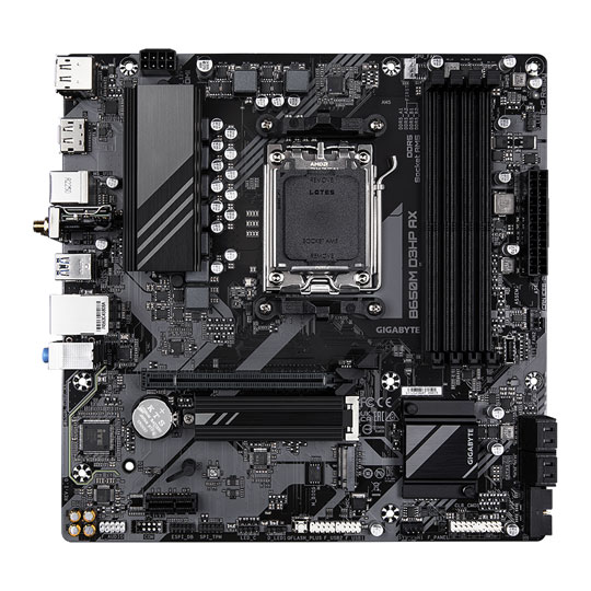 Gigabyte AMD Ryzen B650M D3HP AX AM5 DDR5 microATX Motherboard