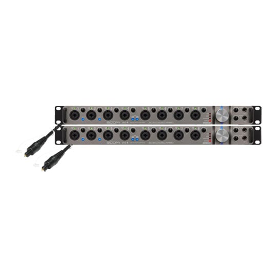 Zoom UAC-8  (Pair) & 1m Adam Hall Toslink Audio Cable