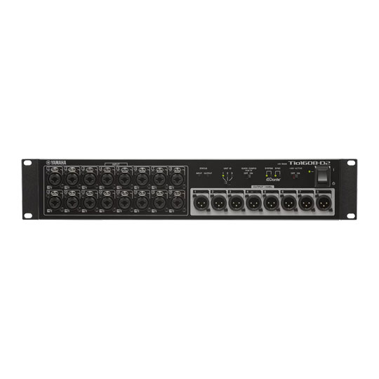 Yamaha TIO1608-D2 Dante I/O Rack : image 4