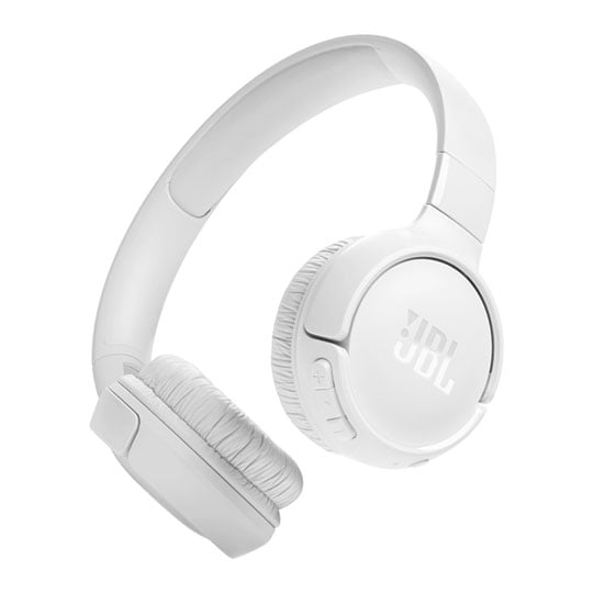JBL Tune 520BT White Wireless Bluetooth On Ear Foldable Headset Music & Calls