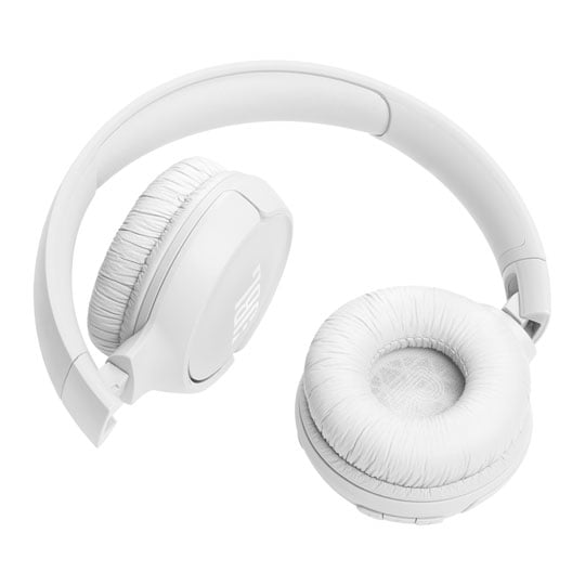 JBL Tune 520BT White Wireless Bluetooth On Ear Foldable Headset Music & Calls : image 3