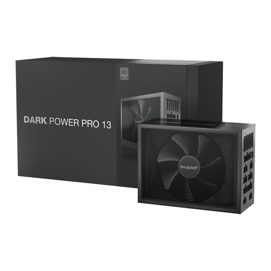 be quiet! Dark Power Pro 13 1300 Watt Fully Modular PCIe 5.0 80+ Titanium Open Box PSU ATX 3.0 be quiet! Dark Power Pro 13 1300 Watt Fully Modular PCIe 5.0 80+ Titanium Open Box PSU ATX 3.0