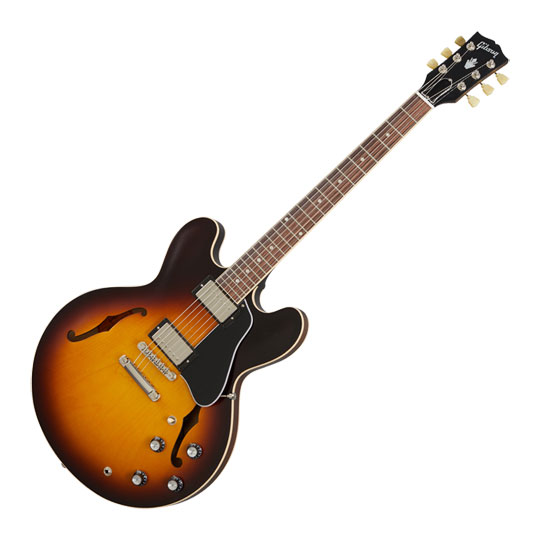 Gibson ES-335 Satin - Satin Vintage Burst
