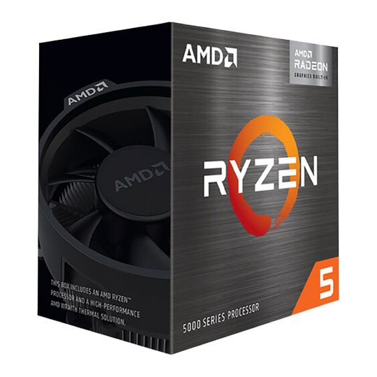 AMD Ryzen 5 5600GT 6 Core AM4 Zen 3 CPU/Processor with Wraith Stealth CPU Air Cooler