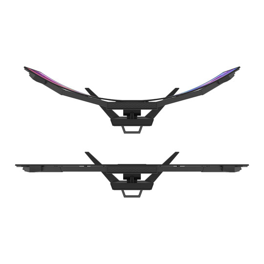 Corsair 45" 45WQHD240 UltraWide Quad HD 240Hz FreeSync OLED HDR Flexible Open Box Gaming Monitor : image 3