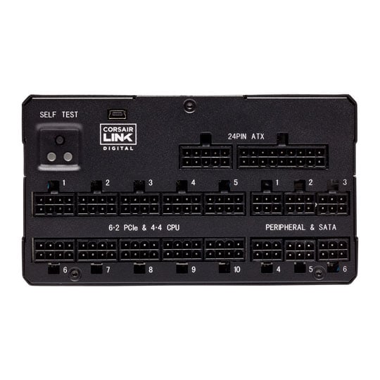 Corsair AX1600i 1600W 80+ Titanium Modular Digital ATX Refurbished PSU/Power Supply