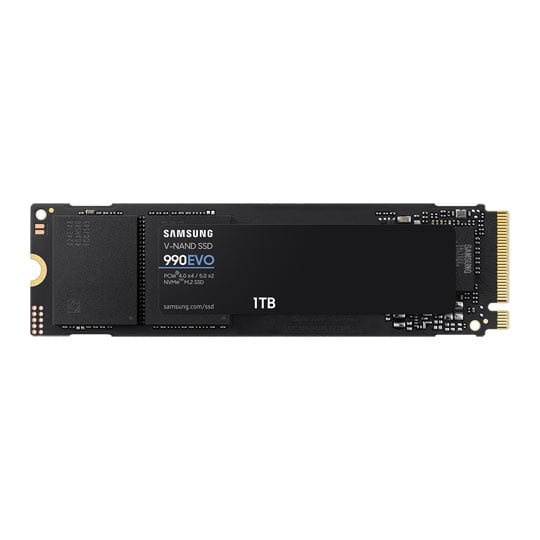 Samsung 990 EVO 1TB M.2 NVMe PCIe 5.0 NVMe SSD/Solid State Drive