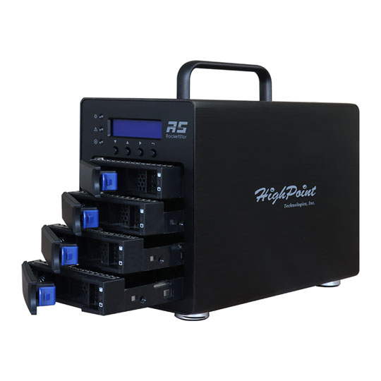 Thunderbolt sata enclosure store